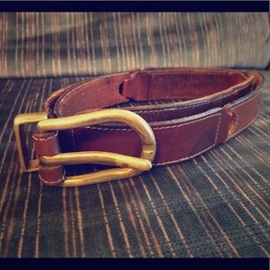 ~ FOSSIL ~ Genuine Bridle Leather Belt